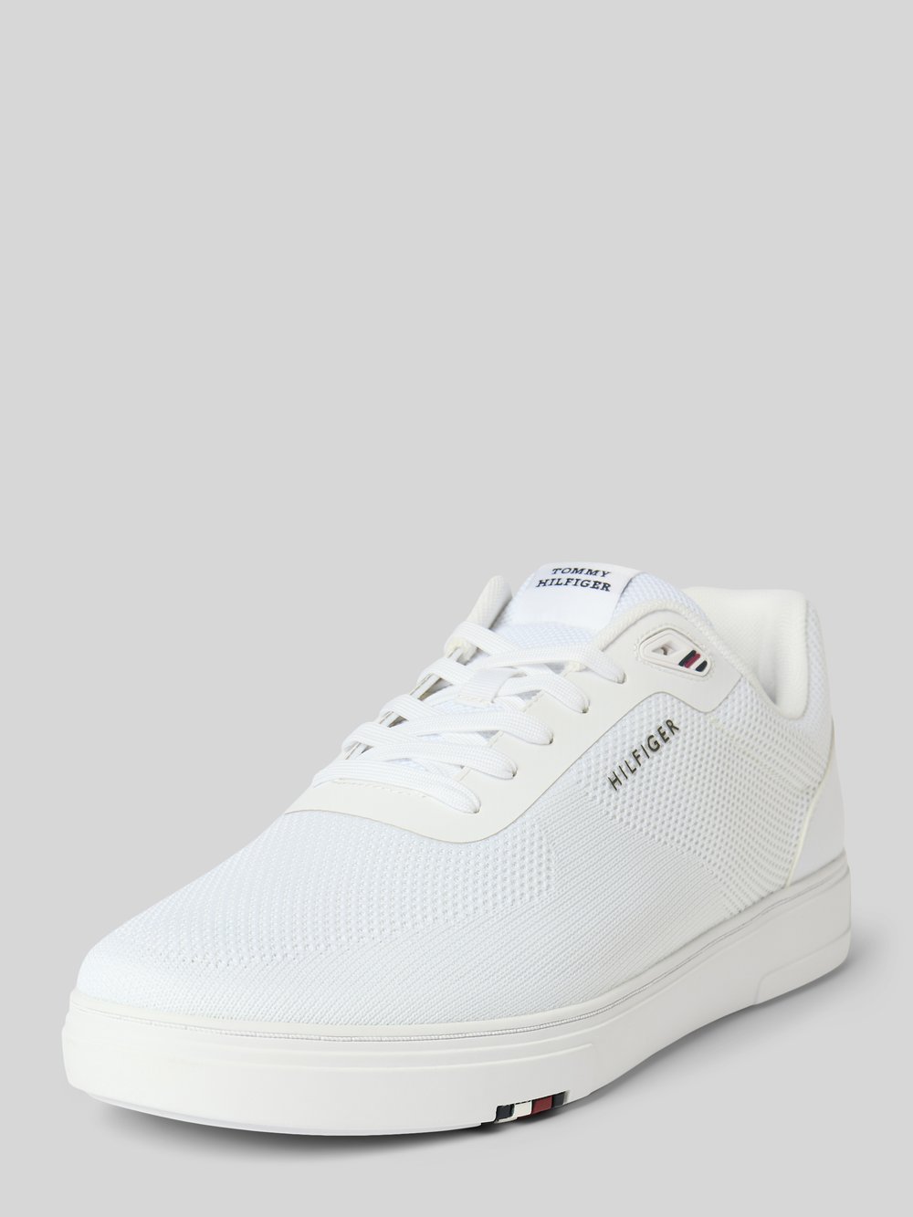 

Низкие кеды из трикотажной сетки Tommy Hilfiger, белый