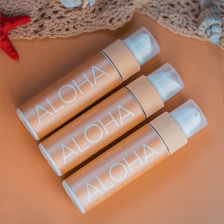 Масло для загара для ухода за кожей COCOSOLIS ALOHA, Coconut 200 ml — фото 4