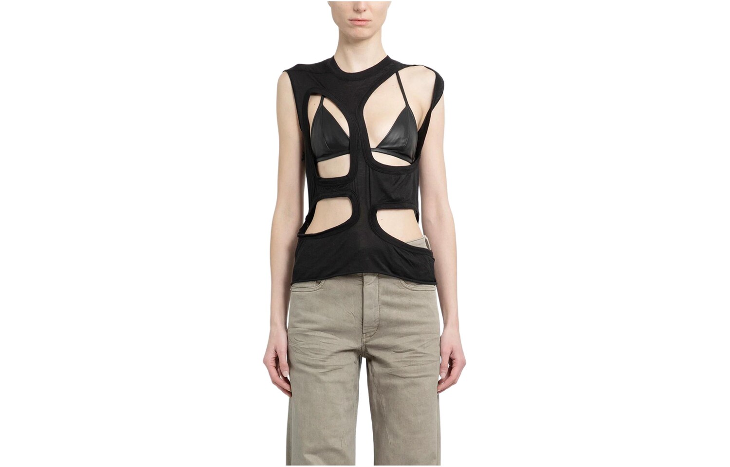 

Жилет женский черный Rick Owens