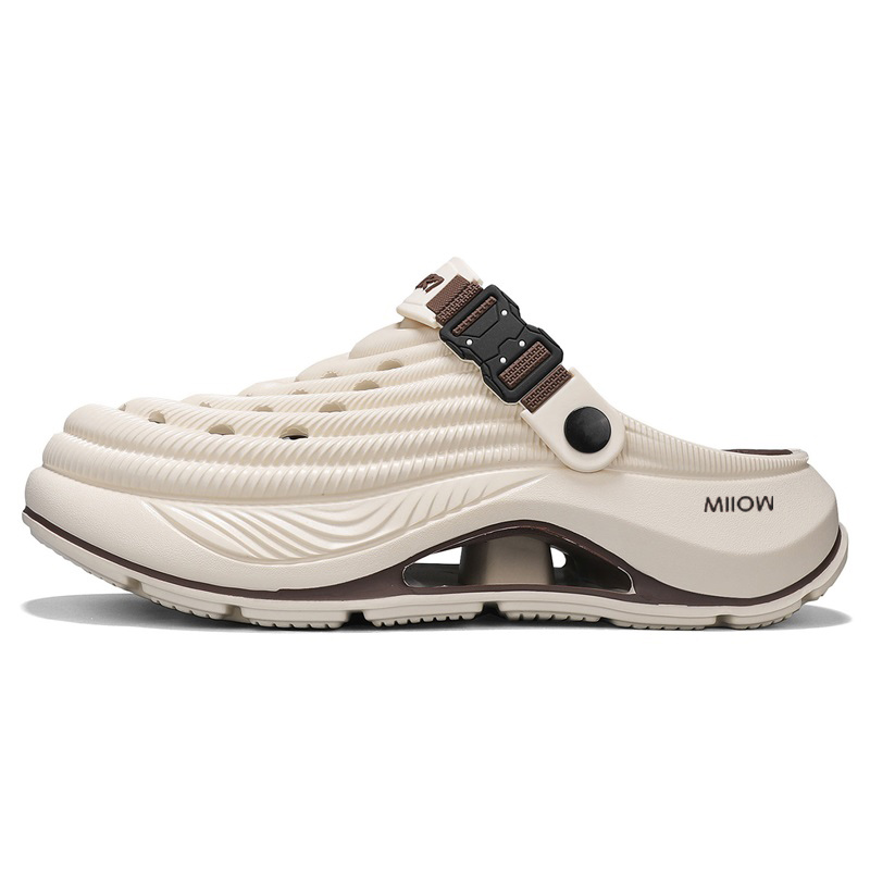 

MIIOW Клоги мужские бежево-коричневые, цвет Beige Brown