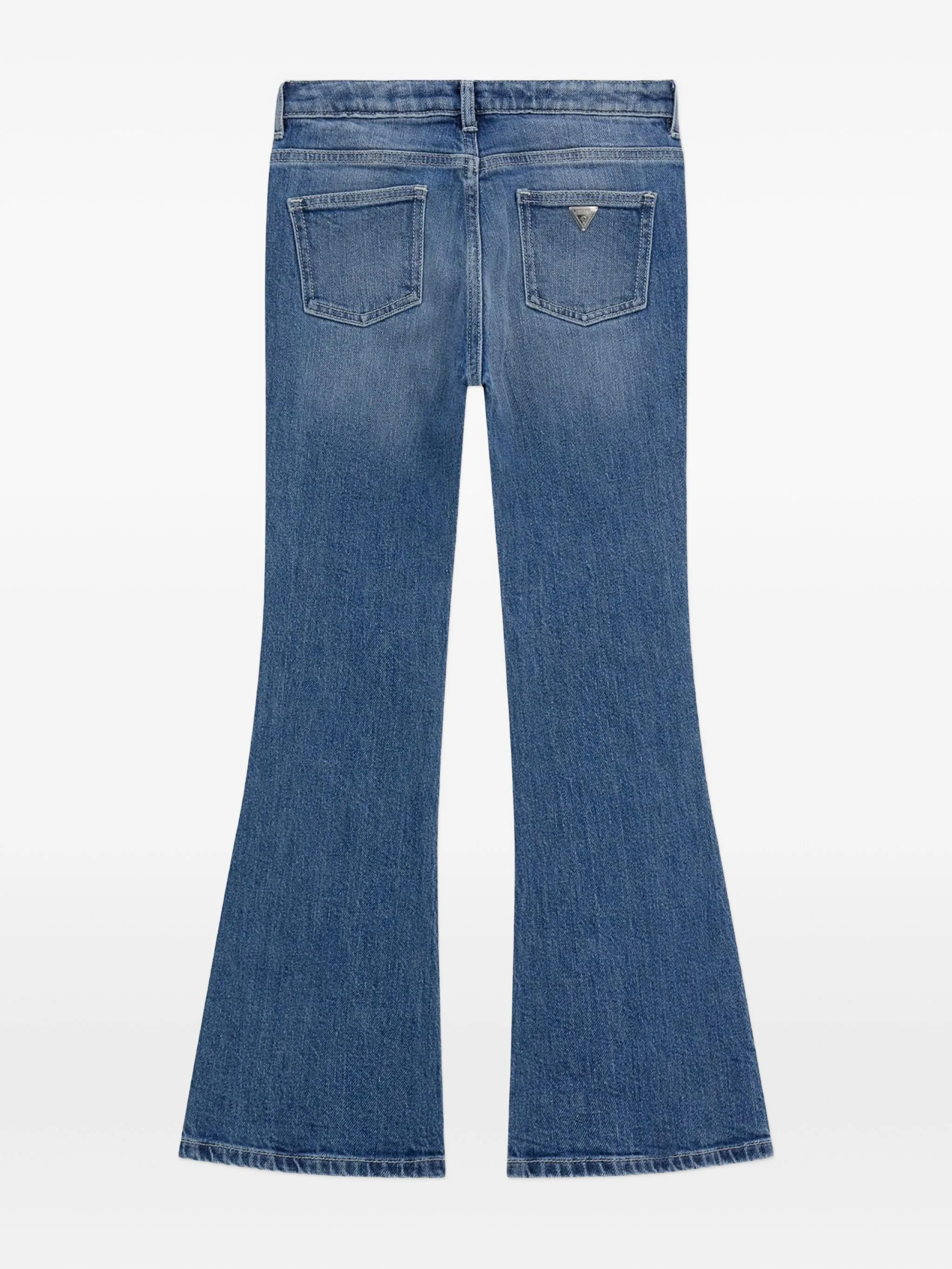 Декорированные расклешенные джинсы Guess Kids, синий — фото 2