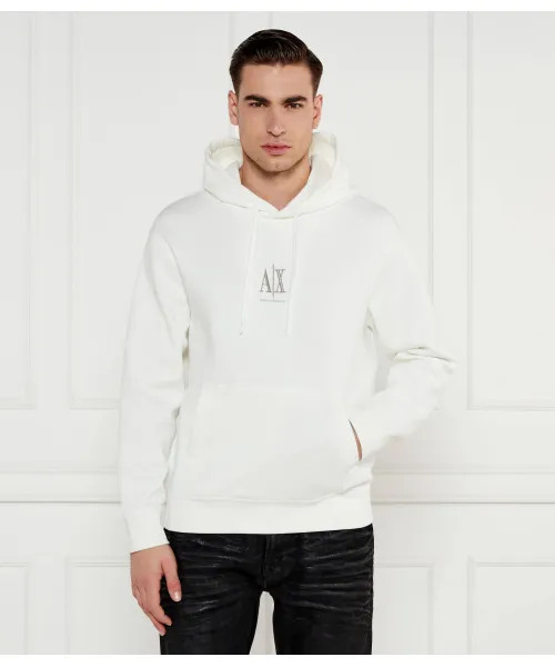 

Толстовка Regular fit Armani Exchange, белый