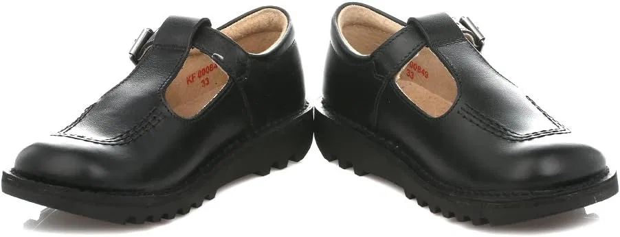 Кроссовки для девочек Kickers, черные — фото 3