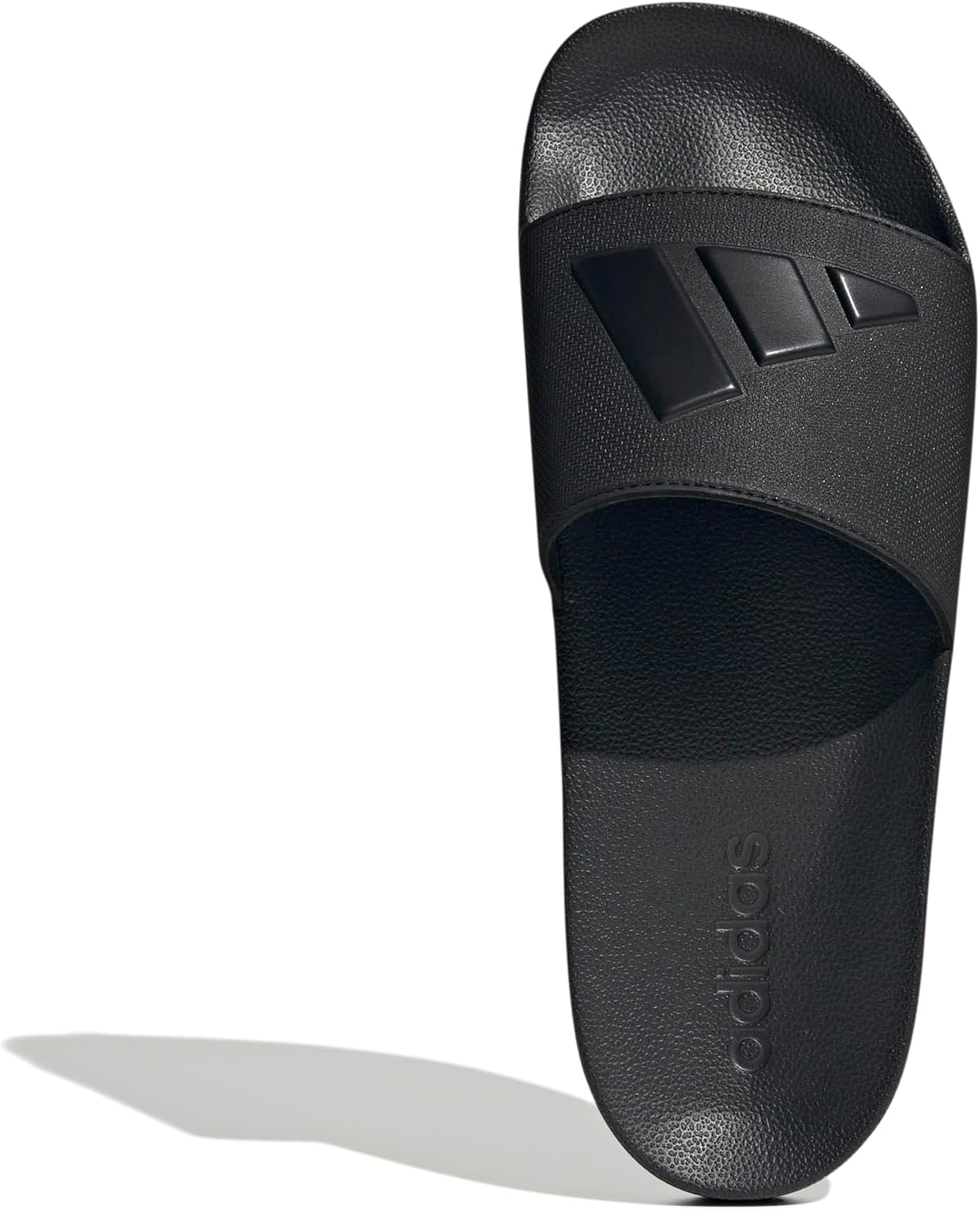 Шлепанцы adidas Adilette Shower (унисекс), черный — фото 2