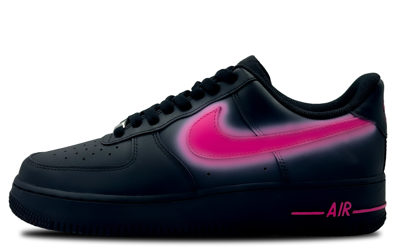 

Кроссовки Nike Air Force 1 Skateboarding Shoes Unisex Low-top Pink, черный