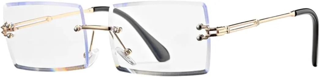 

Солнцезащитные очки с защитой от УФ-излучения UV400 | Без оправы, цветные линзы | для женщин и мужчин, для занятий спортом на открытом воздухе и вождения DSVIGF, 01