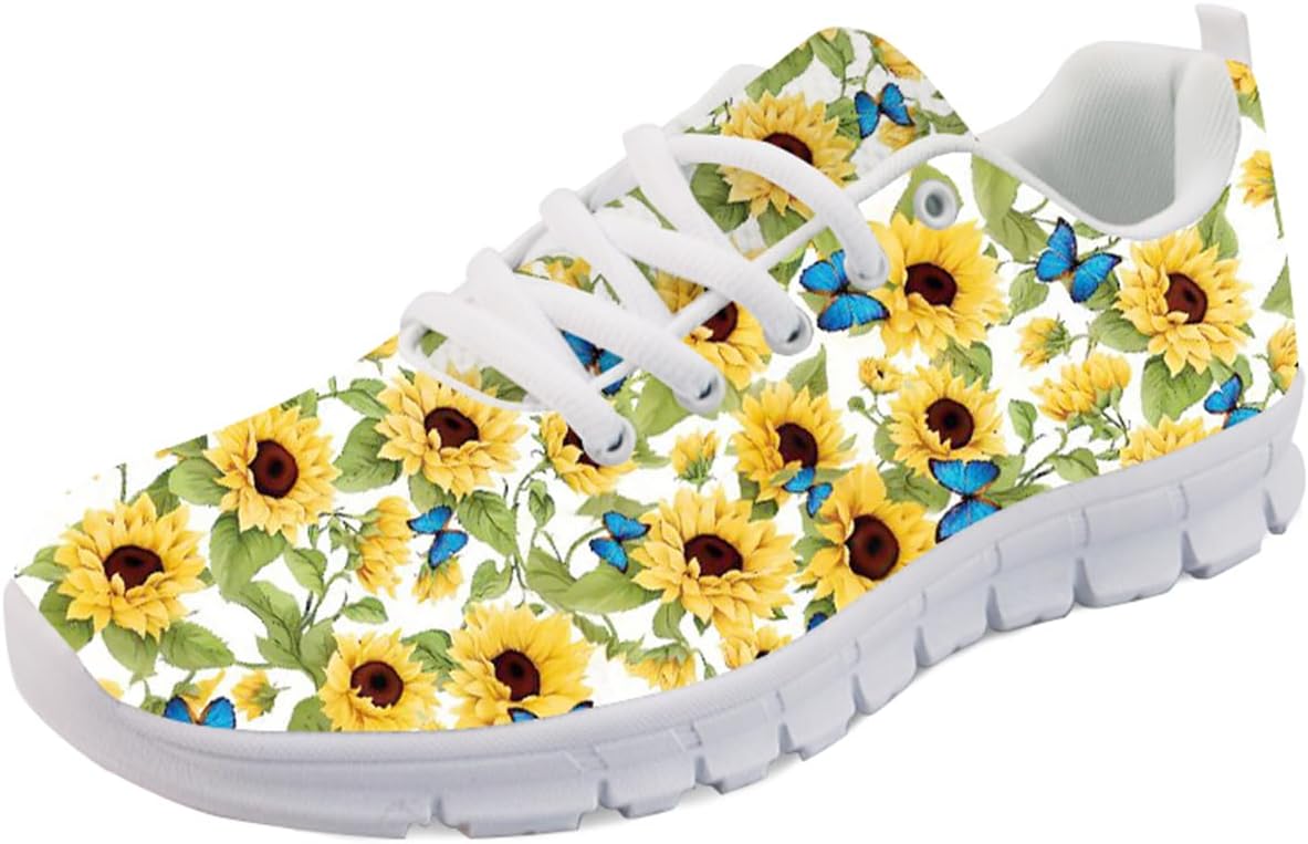 

Кроссовки Forchrinse Purple Bling Bling Galaxy с принтом космоса, унисекс, женские беговые, мужские легкие спортивные дышащие, Sunflower Butterfly