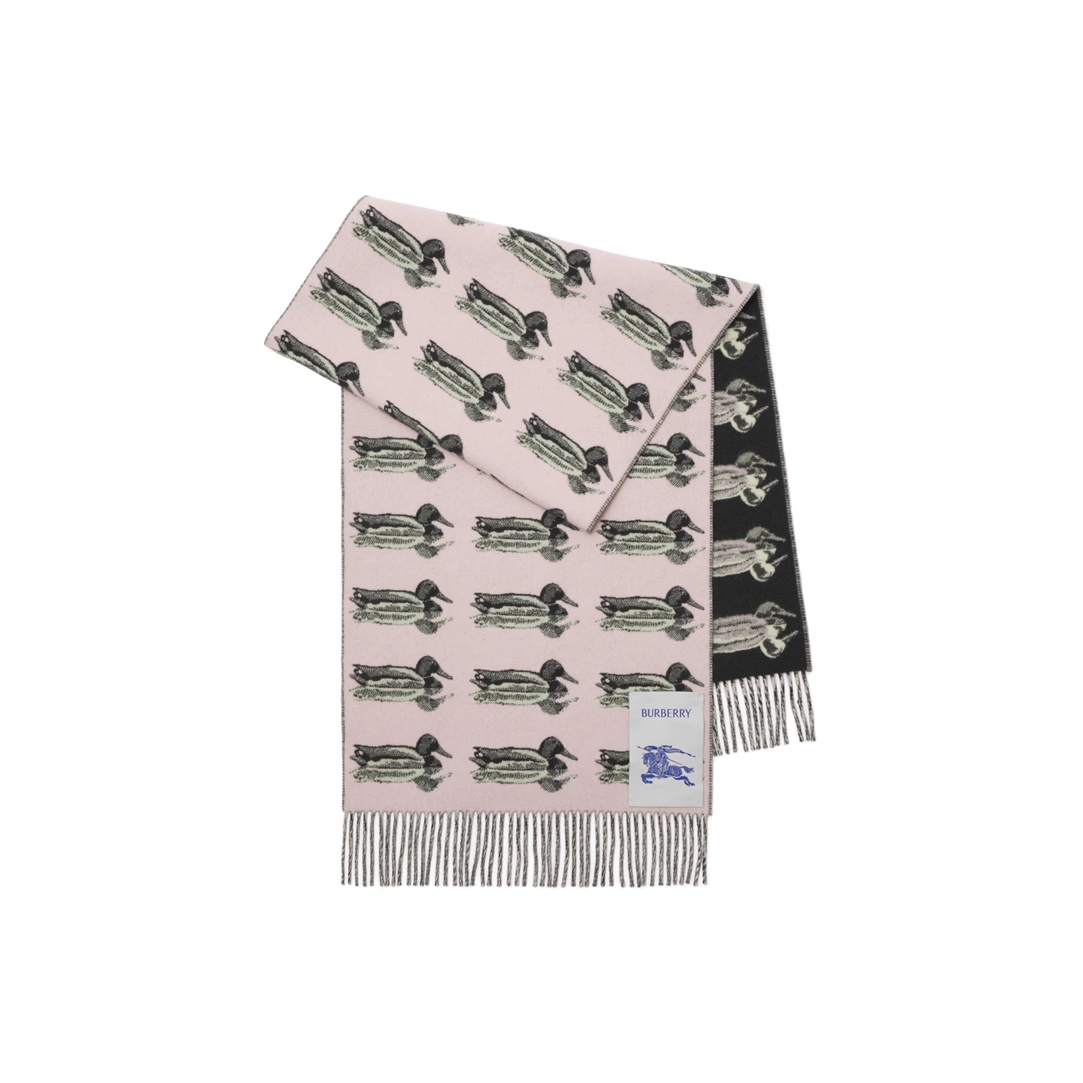 

Burberry Вязаный шарф женский розовый, Pink