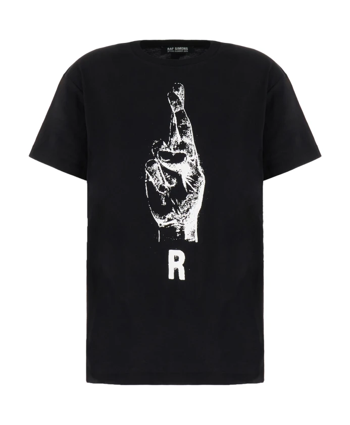 

Классическая футболка Raf Simons, черный