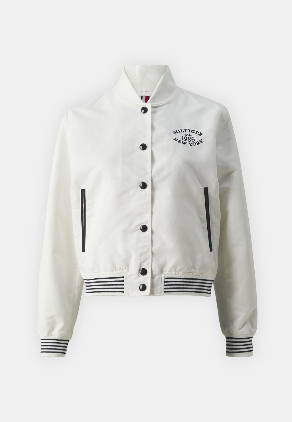 

Бомбер Non Padded Varsity Jacket Tommy Hilfiger, старинный белый