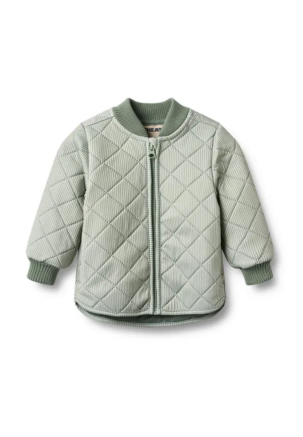 Легкая куртка thermo louis Wheat, Green Stripe