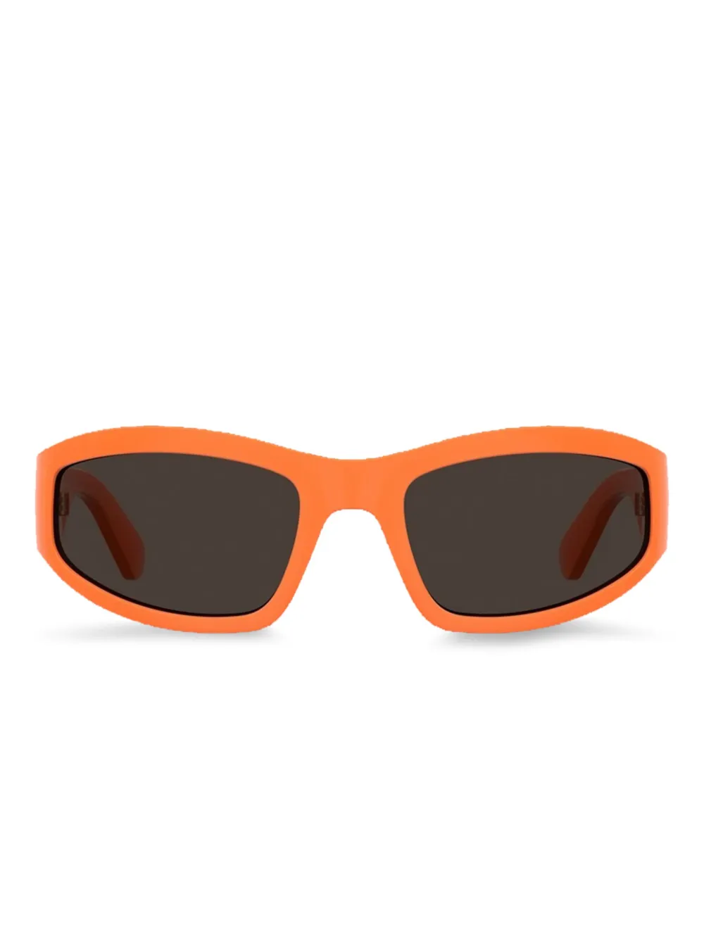 

Солнцезащитные очки в прямоугольной оправе с логотипом Moschino Eyewear, оранжевый