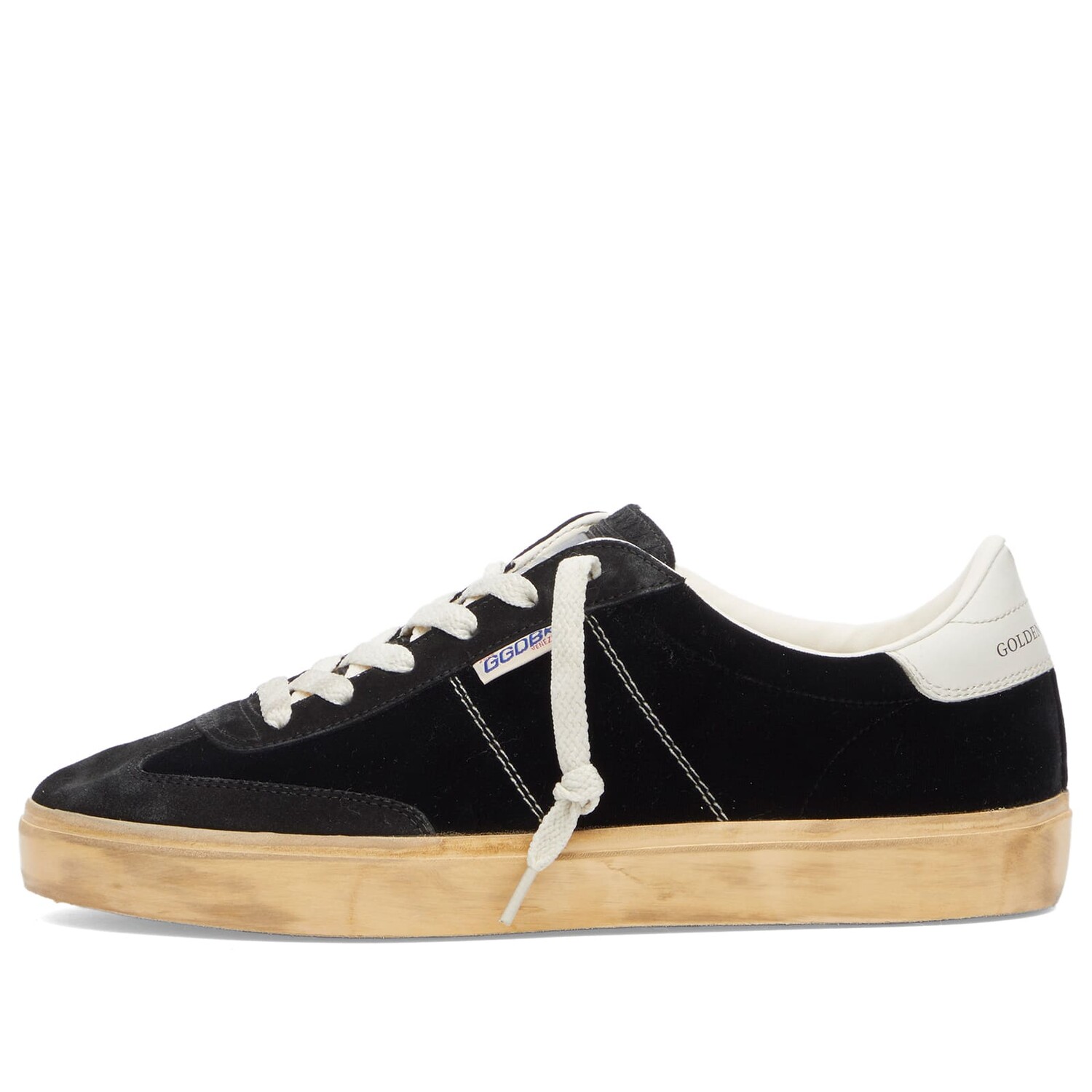 Кроссовки Golden Goose Soul Star Sneaker, цвет Black & Milk