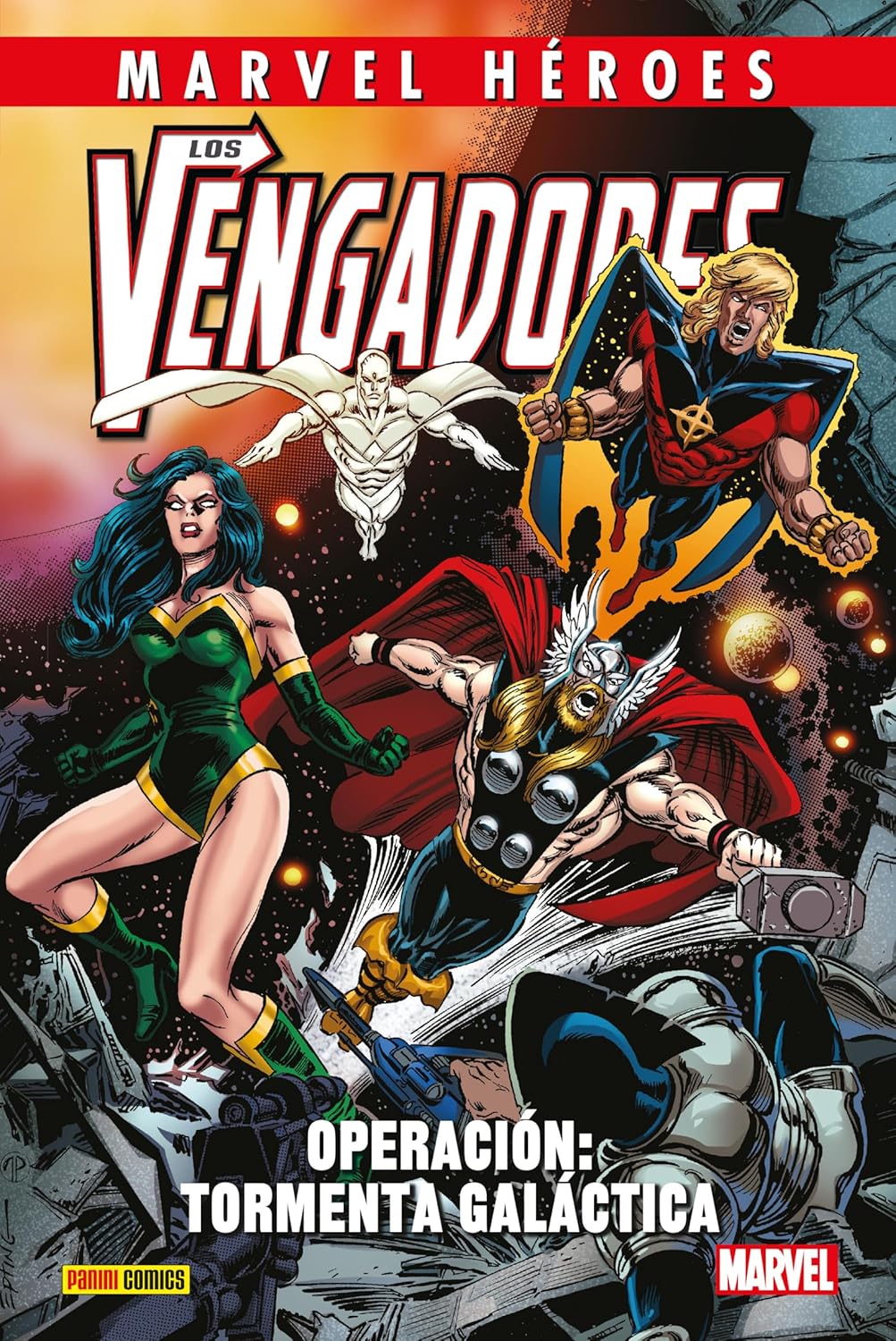 

Marvel héroes 121 . los vengadores. operación: tormenta galáctica (PANINI ESPAÑA S.A.)