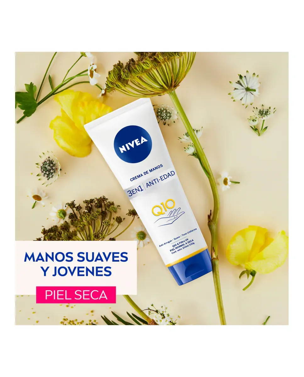 Крем для лица Nivea — Для рук Q10 Антивозрастной, 100 мл — фото 4