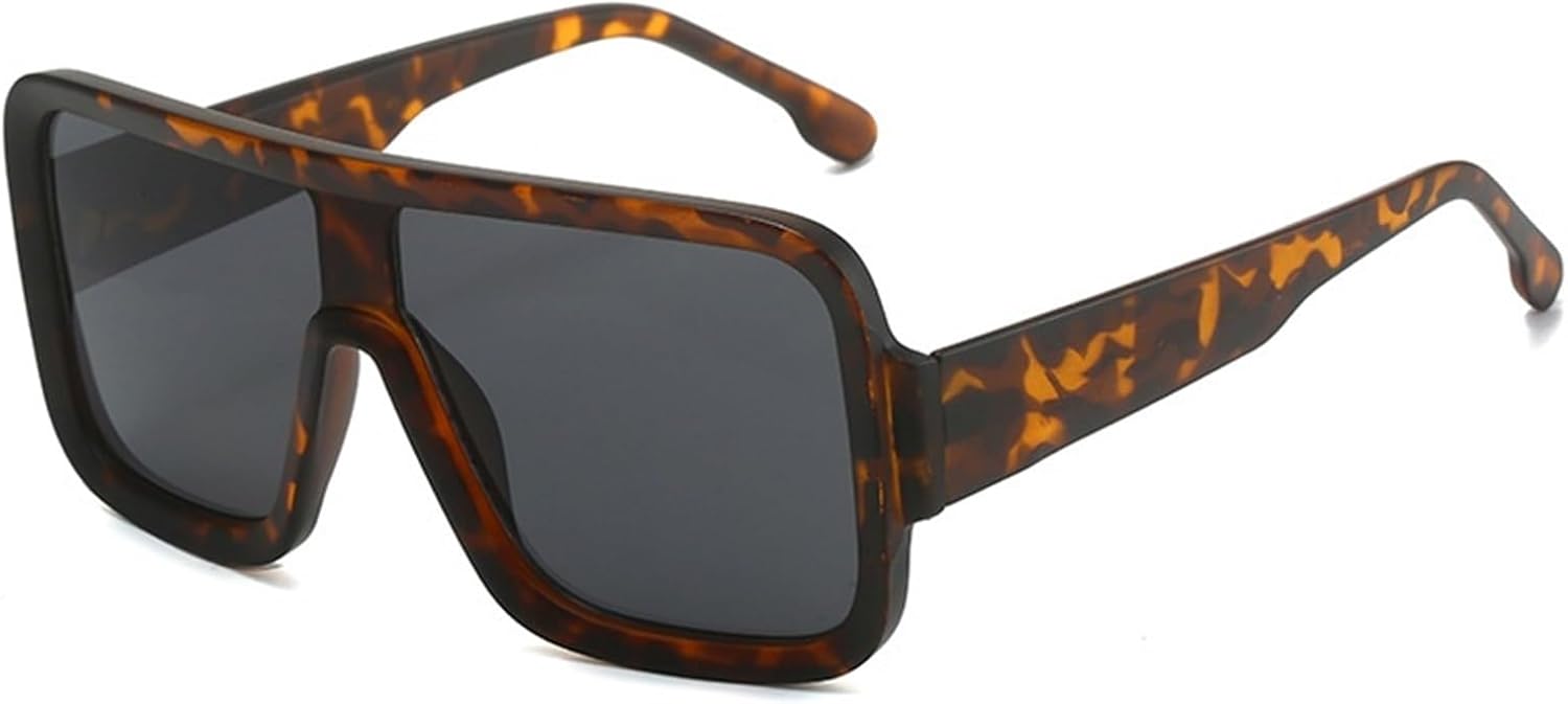 

Женские солнцезащитные очки в квадратной оправе большого размера, мужские винтажные солнцезащитные очки для активного отдыха, спорта, вождения, поездок на работу, подарок GerRit, C