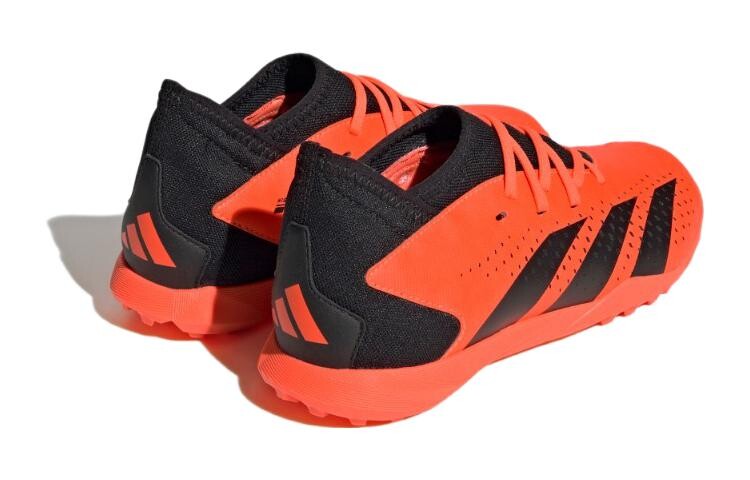Детские футбольные бутсы серии PREDATOR GS Low-top оранжевые/черные Adidas — фото 4