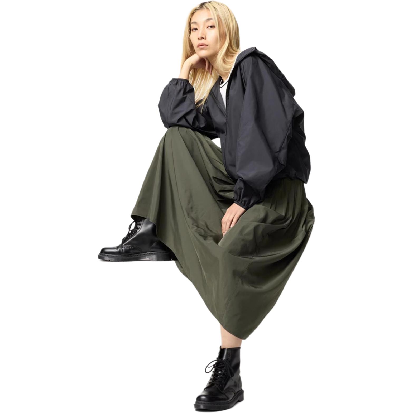 UNIQLO Повседневная длинная юбка Women's Olive — фото 3