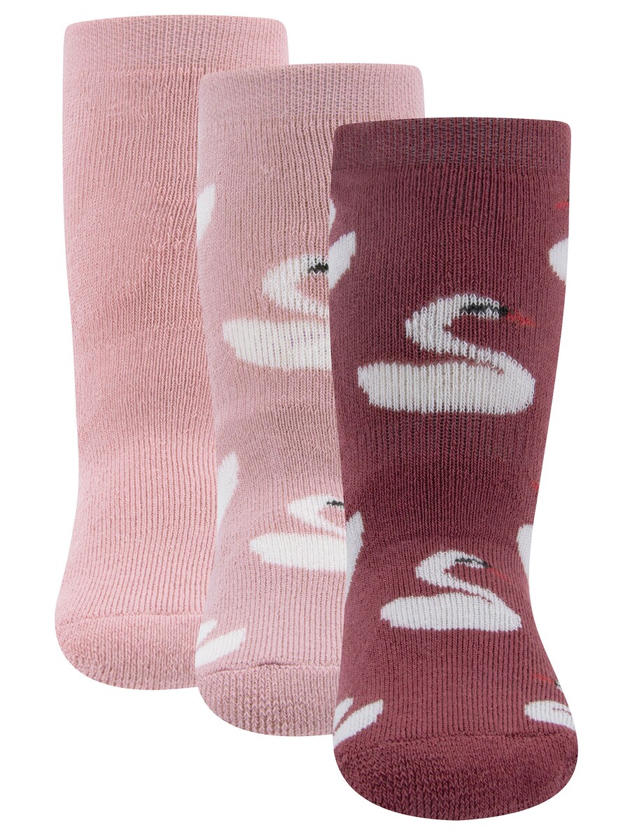 

Носки EWERS Socks Swan, темно-розовый