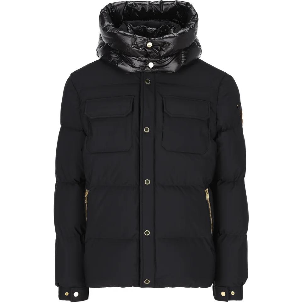 

Moose Knuckles Куртка утепленная с логотипом, Black