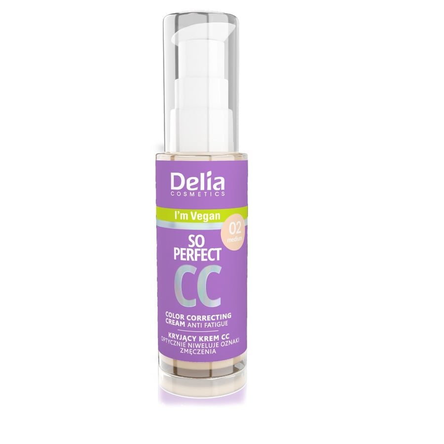 

Delia Cosmetics So Perfect Covering Cream CC - 02 Medium 30 мл