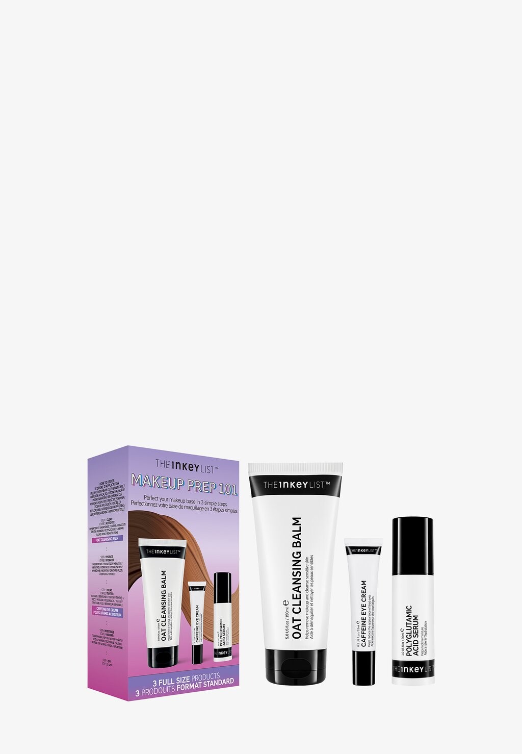 

Набор для ухода за кожей Make Up Prep 101 The INKEY List, цвет n/a
