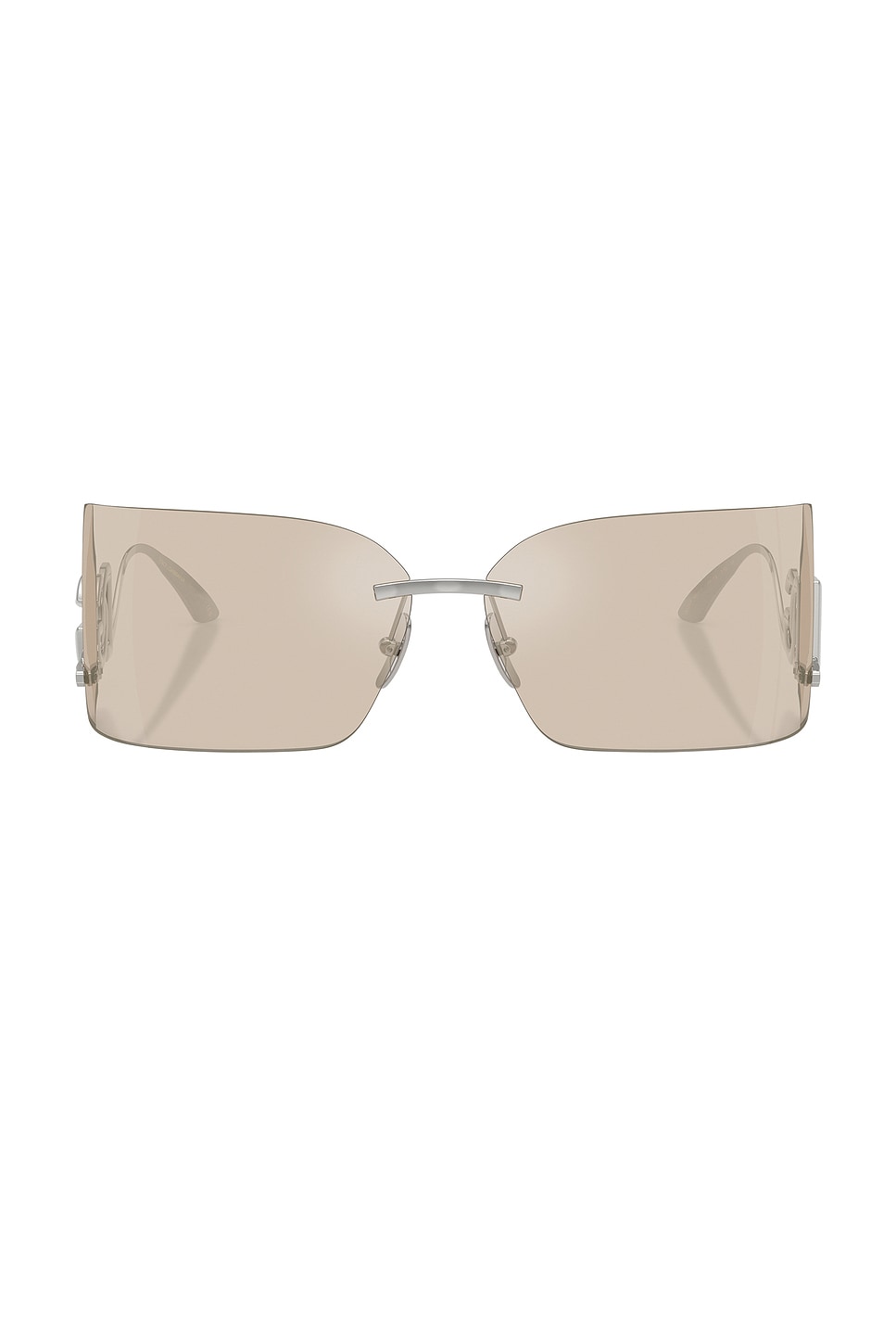 

Прямоугольные солнцезащитные очки Dolce & Gabbana, silver