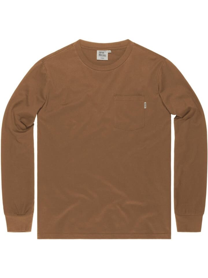 

Лонгслив Vintage Industries Longsleeve, коричневый
