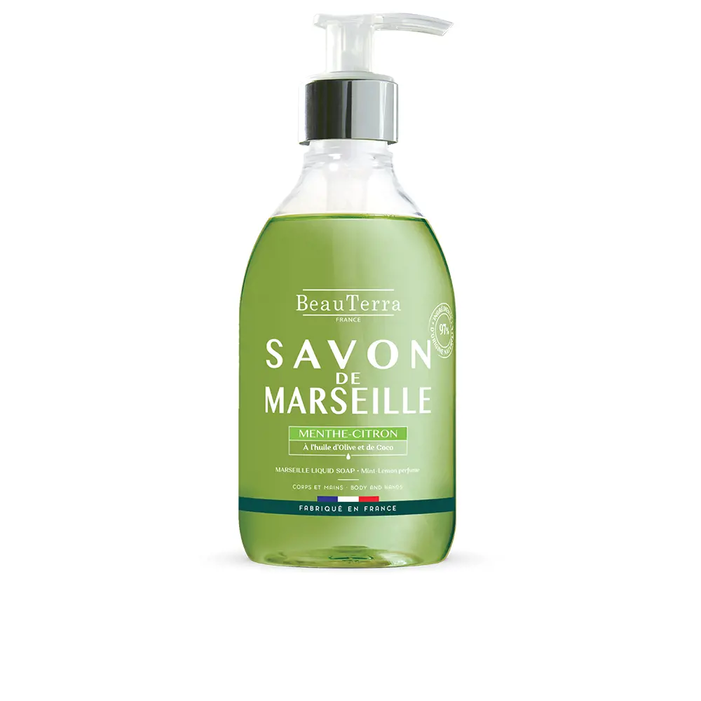 

Гель для душа Marseille jabón menta-limón Beauterra, 300 мл.