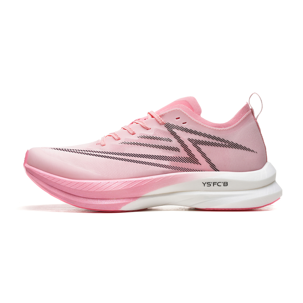 

Baofei Амортизирующие противоскользящие кроссовки Low top с устойчивостью к истиранию и карбоновой пластиной Unisex Pink