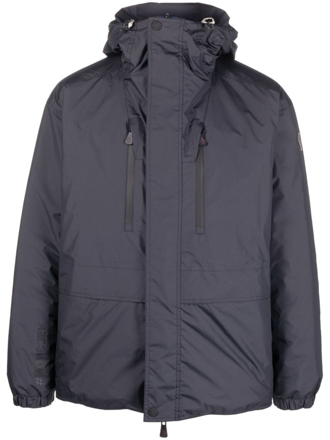 

Moncler Grenoble куртка на молнии с капюшоном, синий