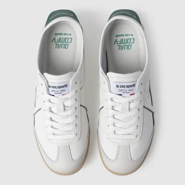 Мужские белые сникеры Le Coq Sportif Popola Classic PRM V2 — фото 4