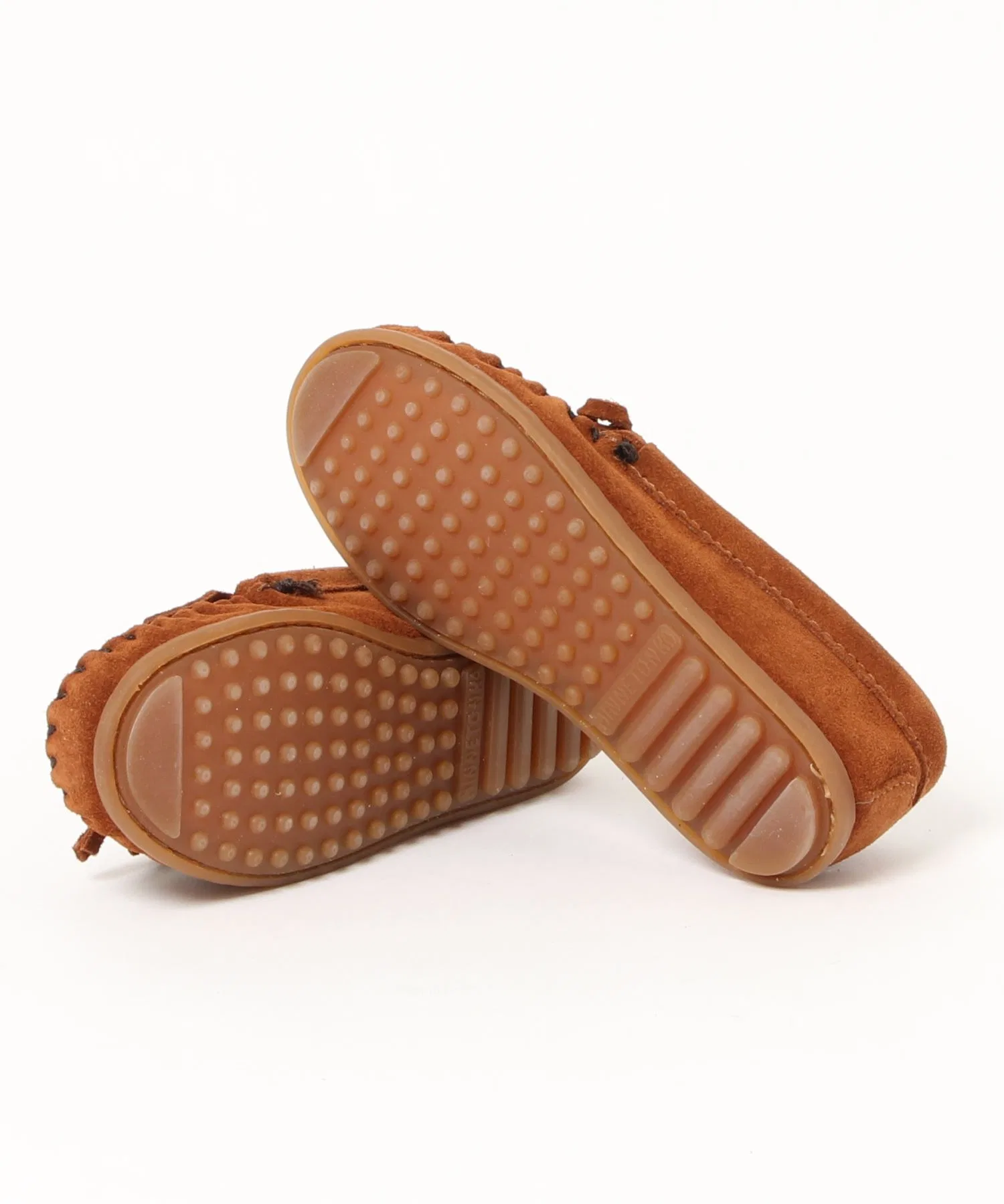 Детские мокасины Minnetonka KILTY SUEDE розовые — фото 3