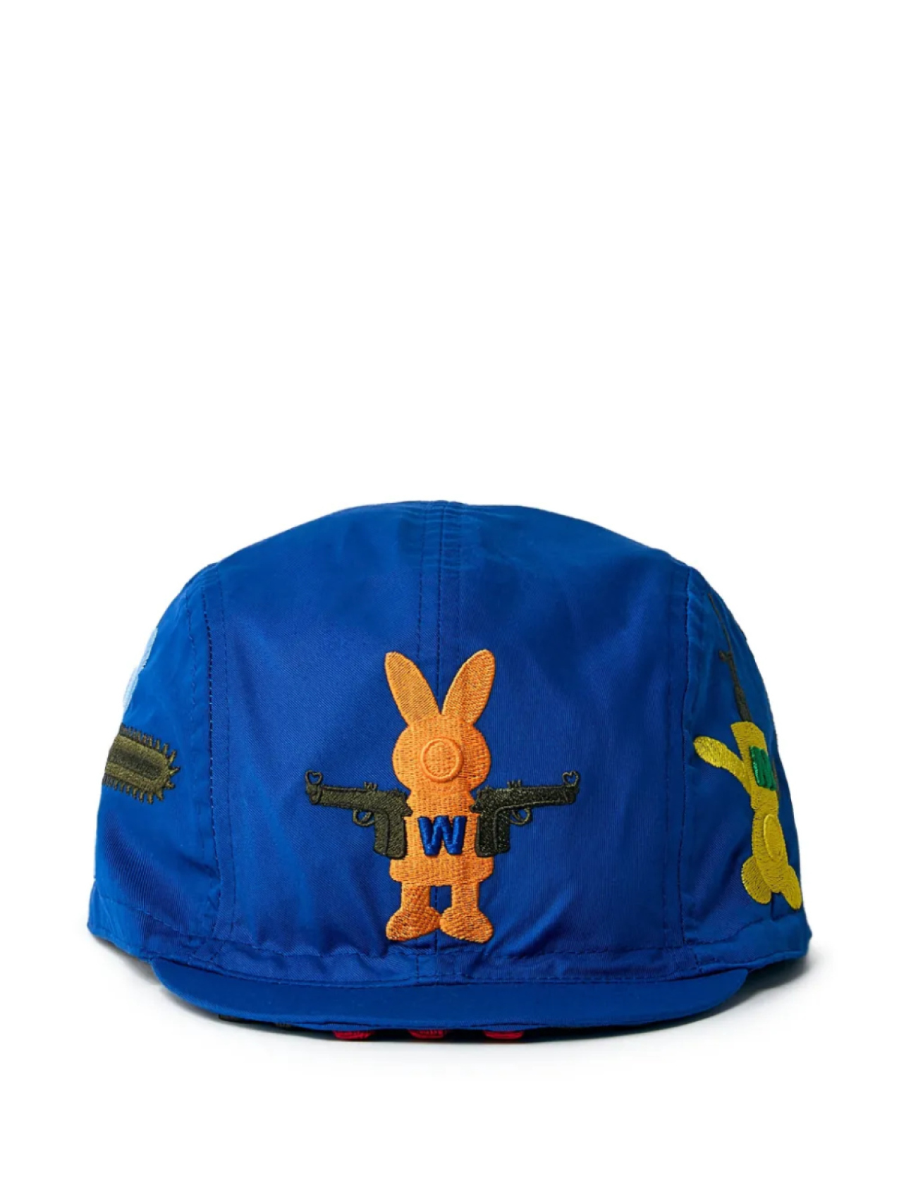 

Вышитая шапка Walter Van Beirendonck, синий