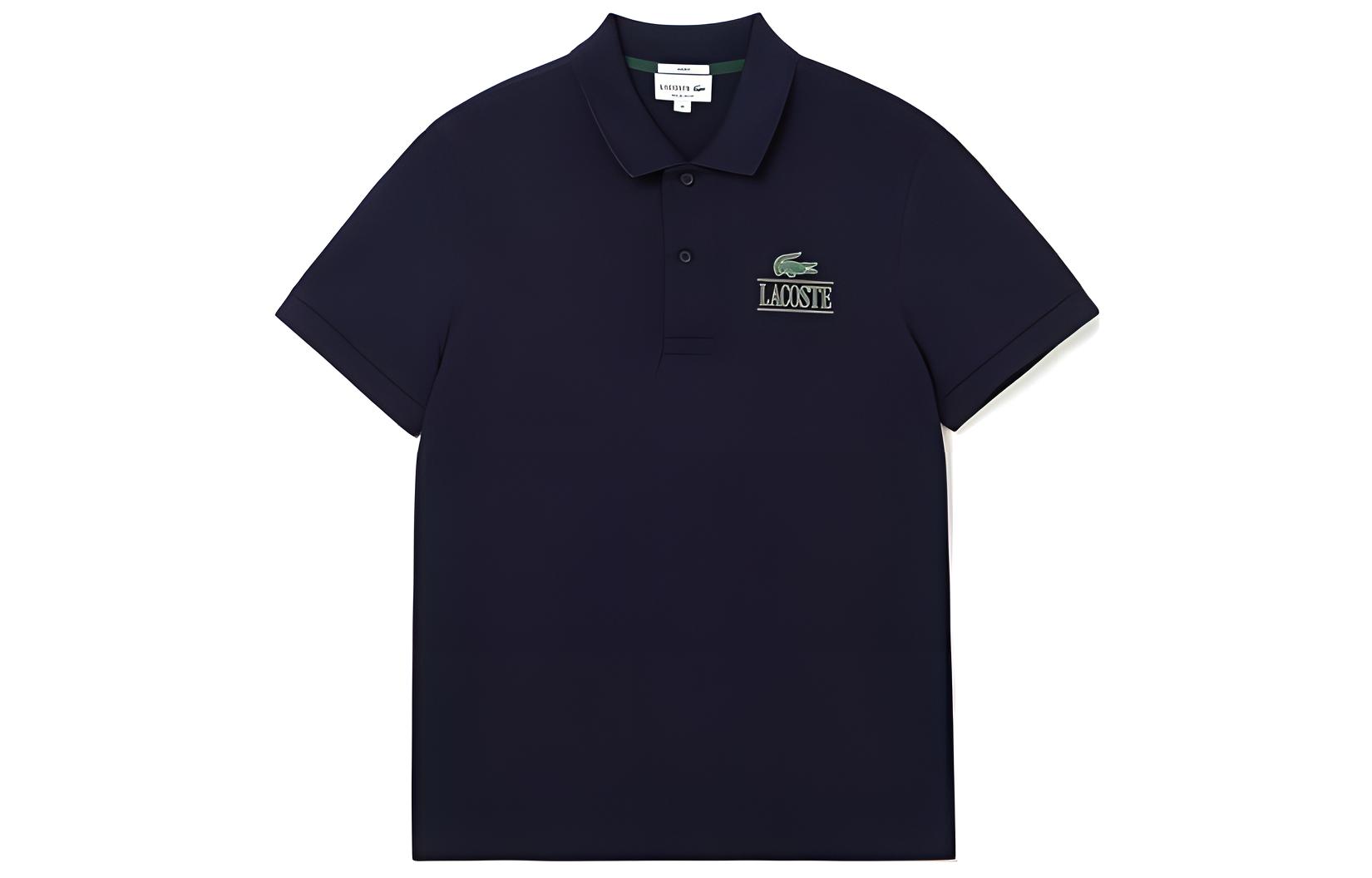 

Футболка поло FW23 Мужская Тёмно-синяя LACOSTE, Тёмно-синий 166