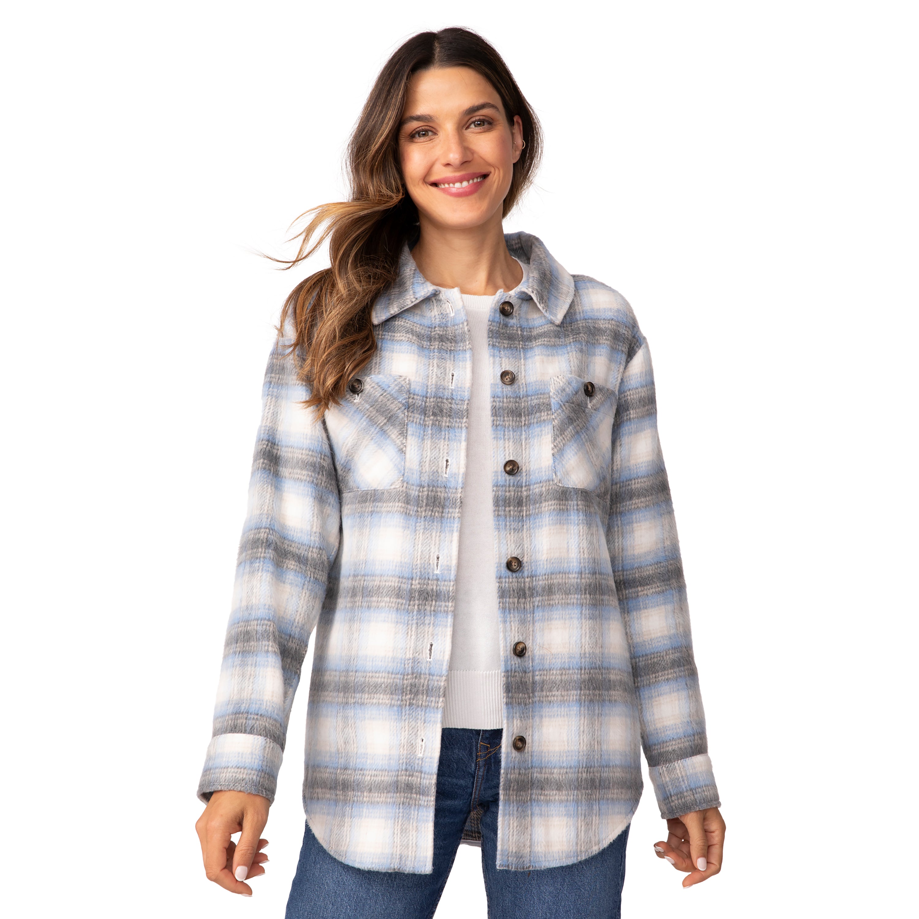 

Женская клетчатая куртка Hayley Free Country, цвет cloud plaid