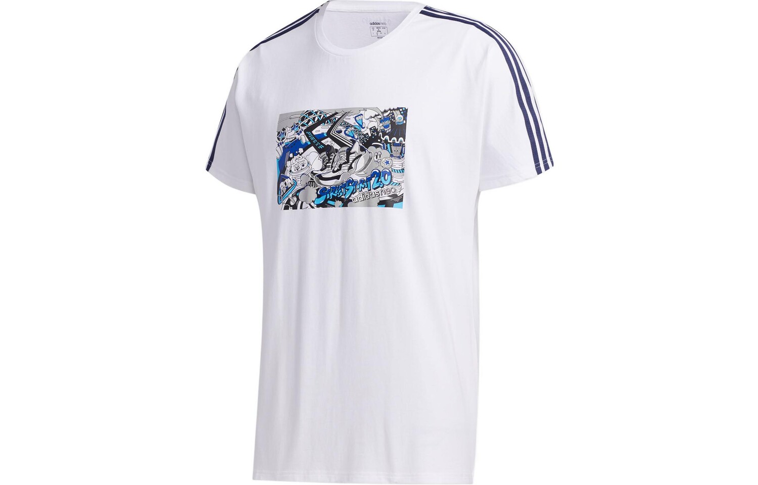 

Футболка мужская белая Adidas Neo, белый