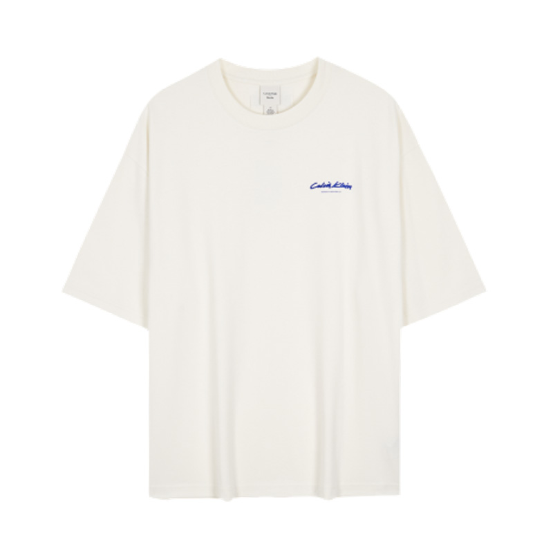 

Футболка мужская Calvin Klein, слоновая кость, Бежевый, Футболка мужская Calvin Klein, слоновая кость