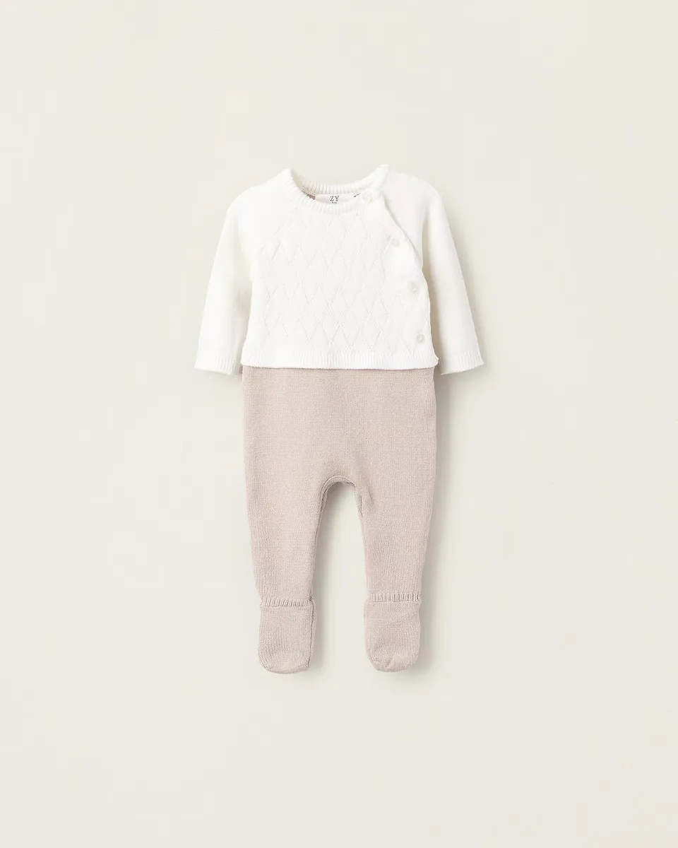 

Джинсы для мальчика светло-серого цвета Zippy