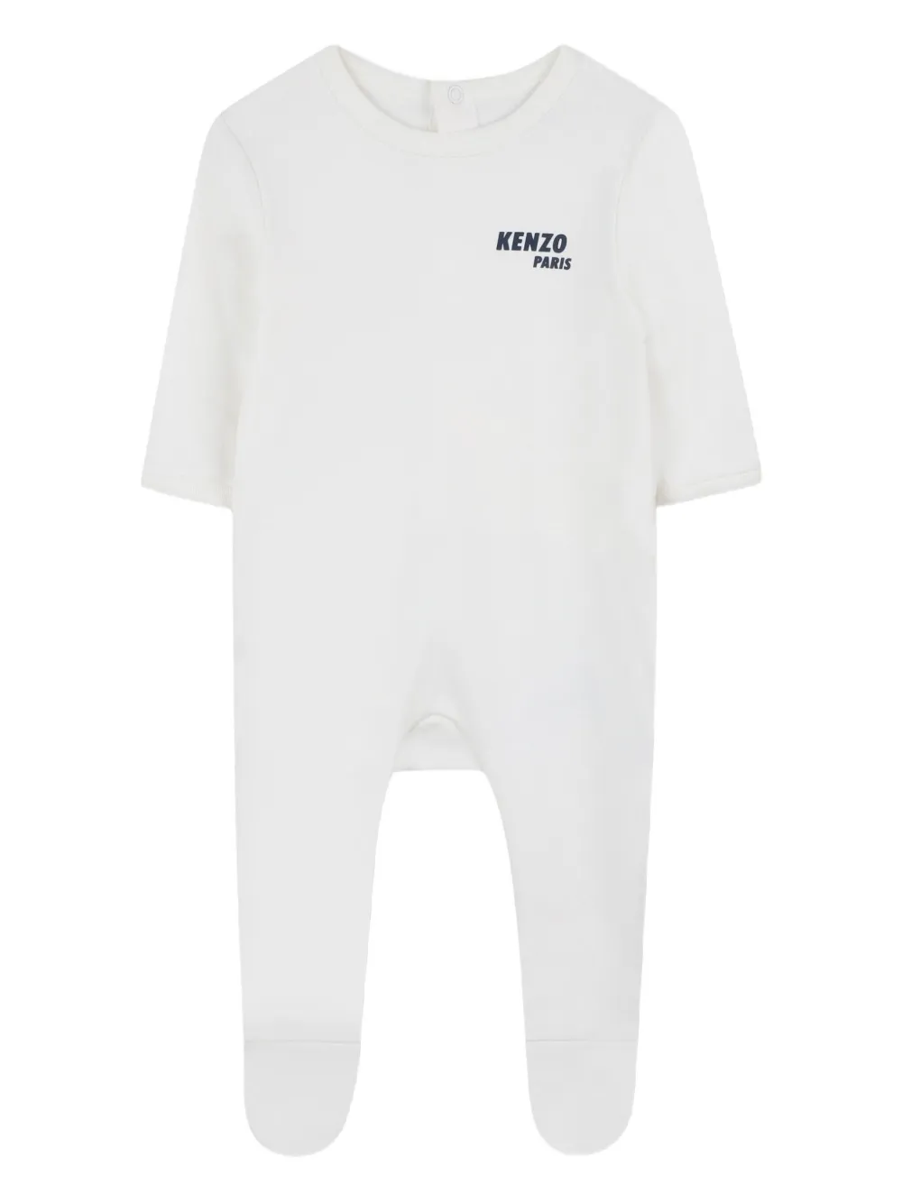 

Пижама с геометричным принтом Kenzo Kids, белый