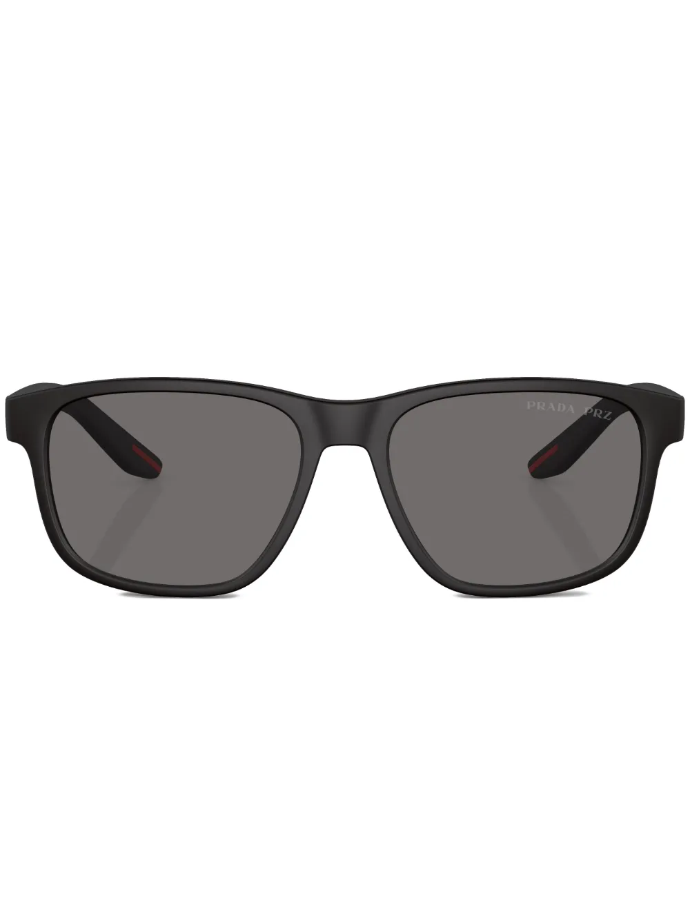 

Солнцезащитные очки в круглой оправе Prada Eyewear, черный