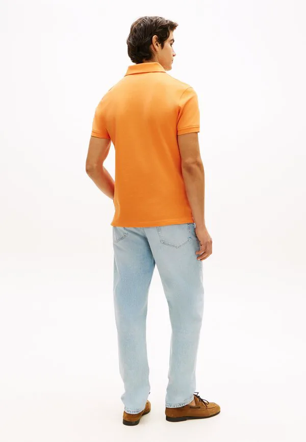 Поло-Рубашка из пике приталенного кроя 1985 года. Tommy Hilfiger, Orange Tulip — фото 3