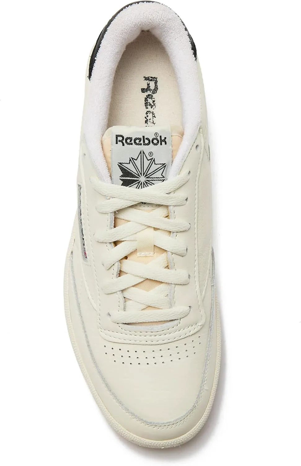 Мужские винтажные теннисные кроссовки Reebok Club C 85, черный — фото 4