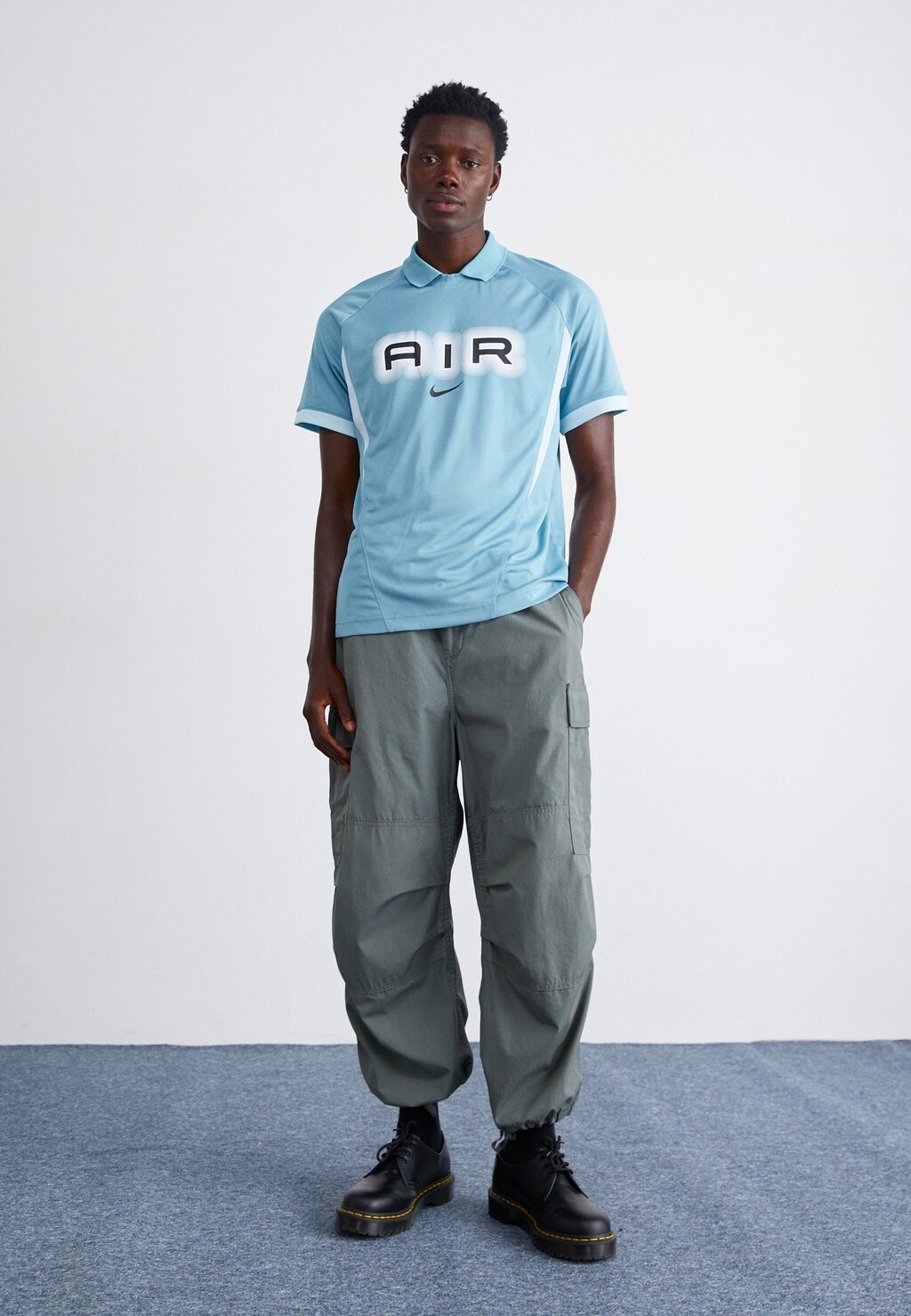 

Рубашка поло AIR Nike Sportswear, сине-серый