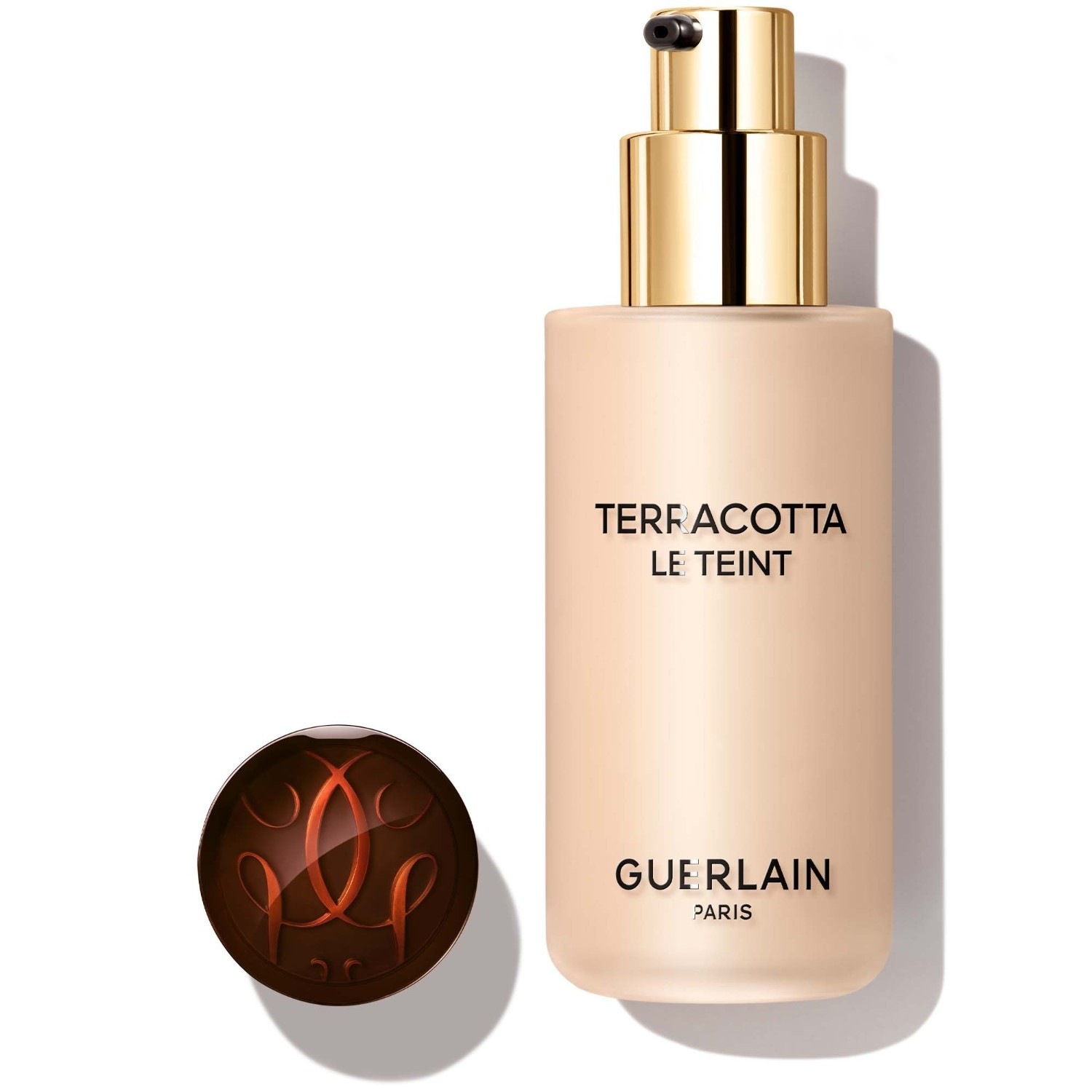 Тональный крем для лица terracotta le teint matte fluid 2n Guerlain, 0n, объем 35 мл — фото 2