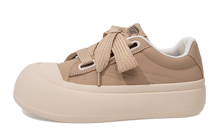 

Кроссовки Feiyue Skateboarding Shoes Women's Low-top Khaki, хаки