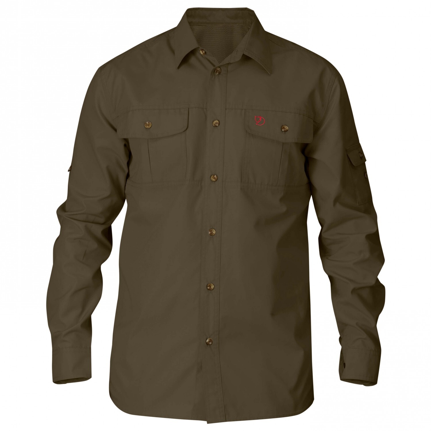 

Рубашка Fjällräven Singi Trekking Shirt, цвет Dark Olive