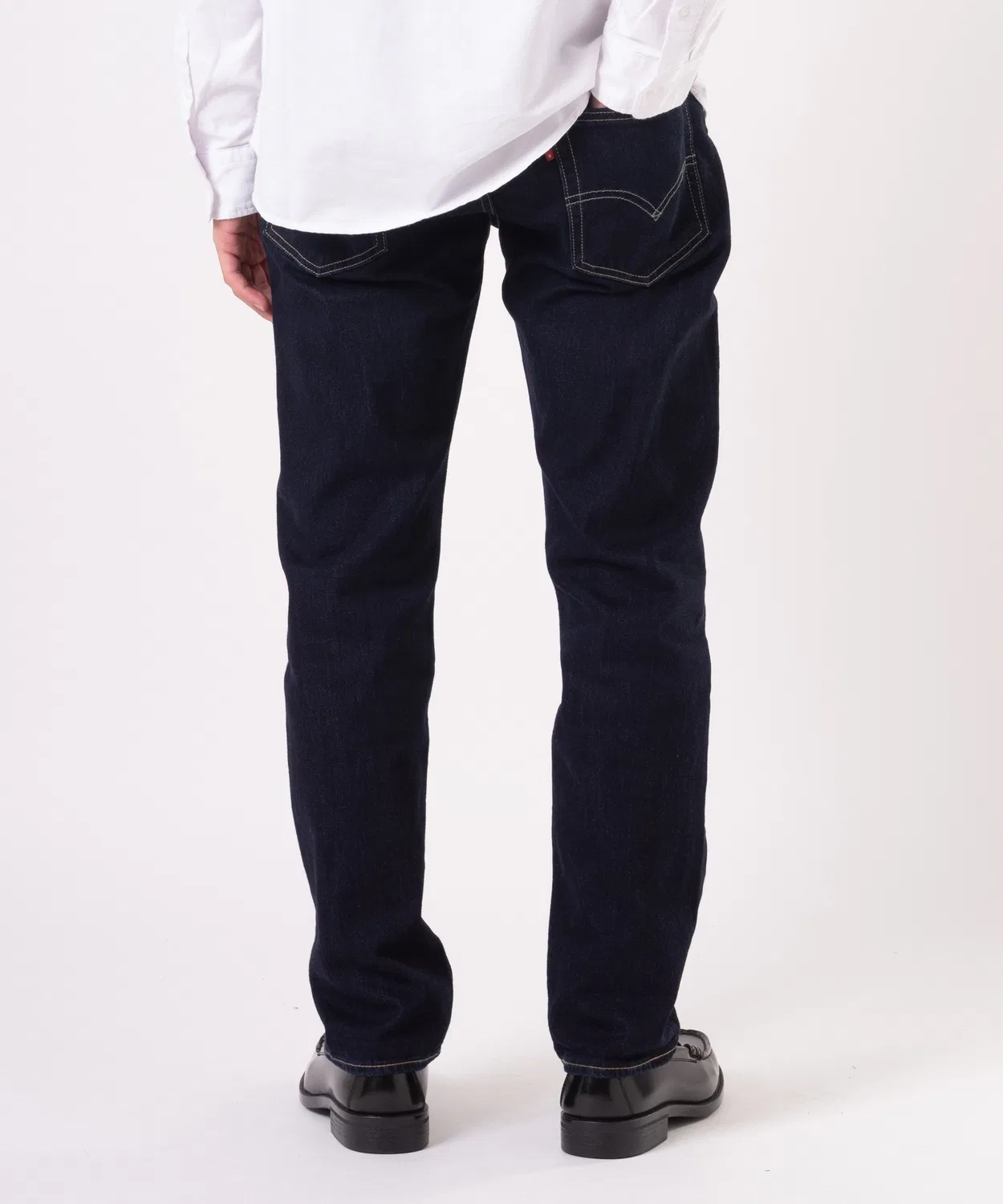 Джинсы Levi's 502 Regular Tapered Fit Premium Indigo, тёмно-синий — фото 3