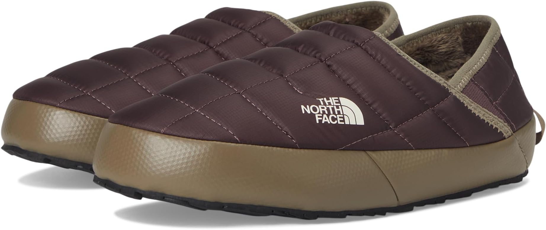 Тапочки The North Face Thermoball Traction Mule V, цвет Tawny Quartz/Mocha Brown