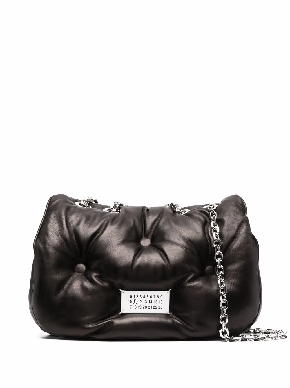 

Сумка на плечо Glam Slam Flap среднего размера MAISON MARGIELA, черный